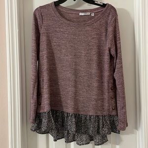 Adorable long sleeve dress blouse